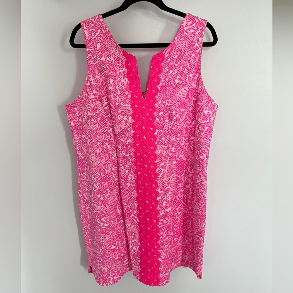 NWOT Lilly for Target sz 18 shift dress in See Ya Later